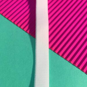 Lingerie Bra Strap Elastic - 10mm - White