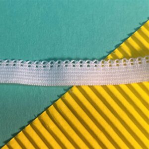 Lingerie Knicker Elastic - 9mm - White